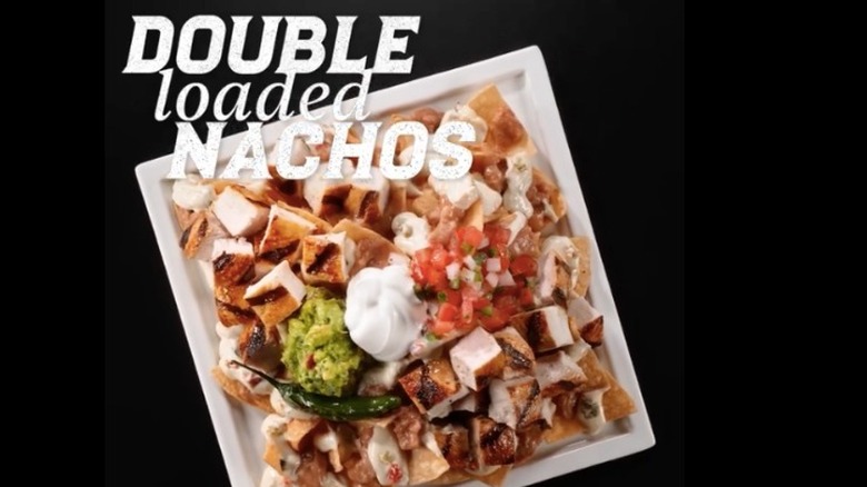 Double Loaded Nachos from El Pollo Loco