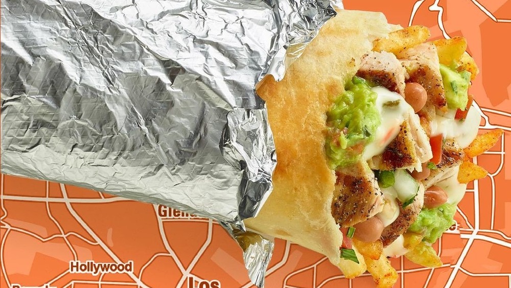 El Pollo Loco burrito