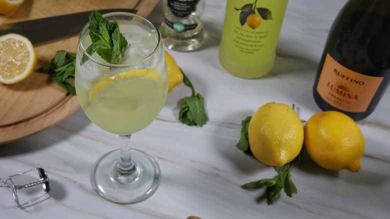 elderflower limoncello spritz