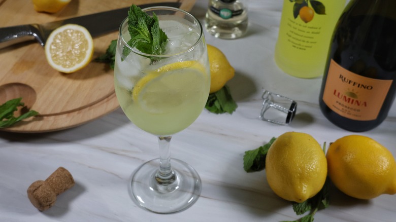 elderflower limoncello spritz