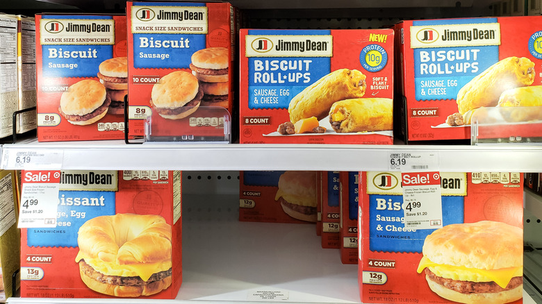 Jimmy Dean frozen breakfast products