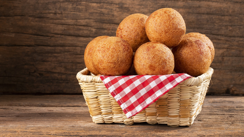 Colombian cheese buñuelos