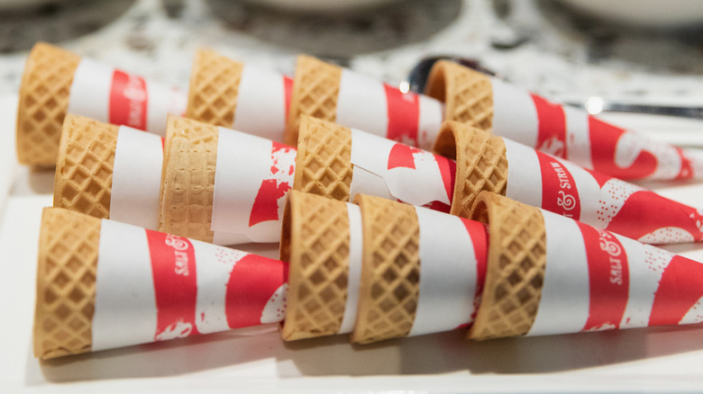 Salt & Straw waffle cones