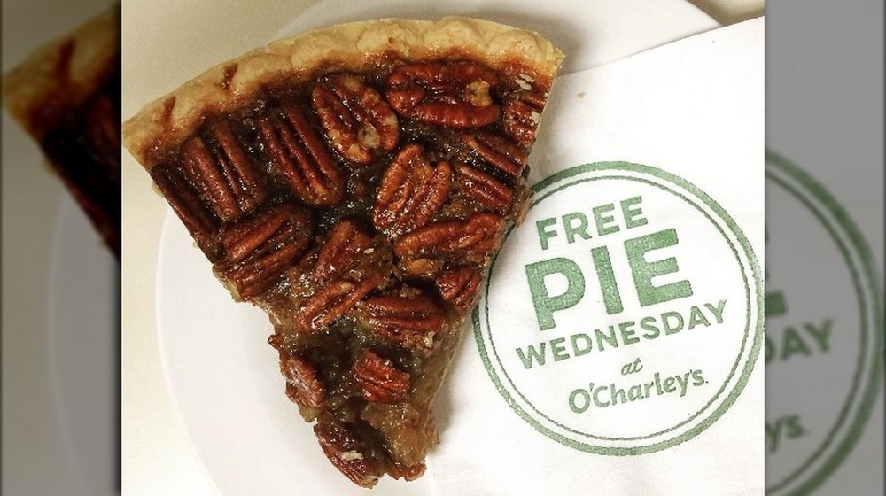 A pie slice from O'Charley's