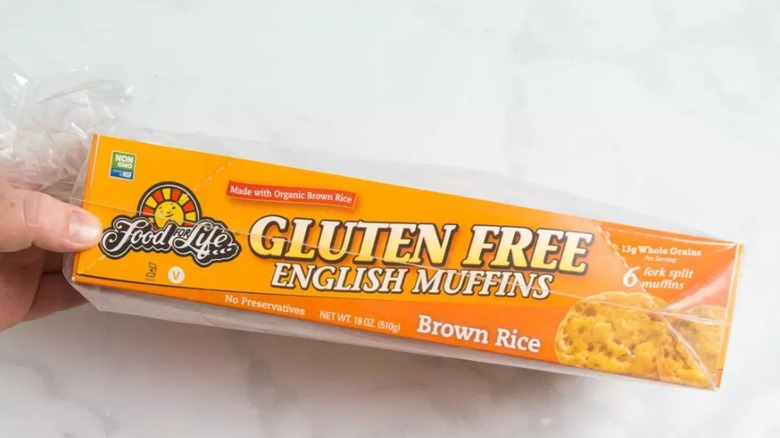 gluten free english muffins box