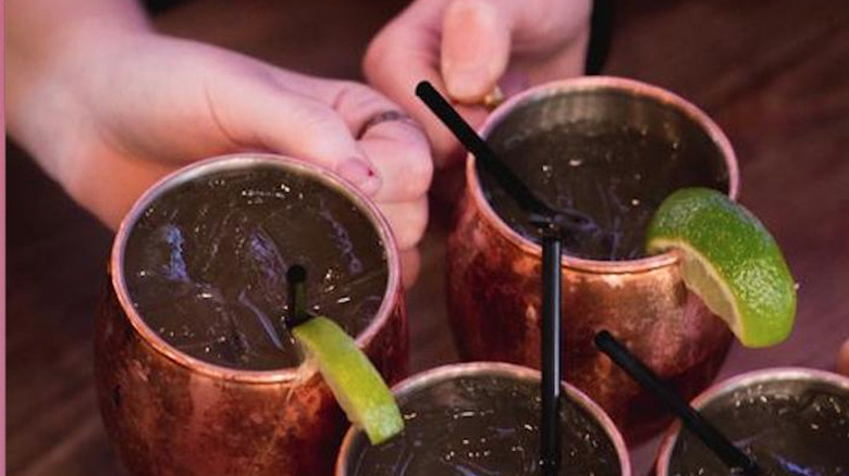 moscow mule copper mugs