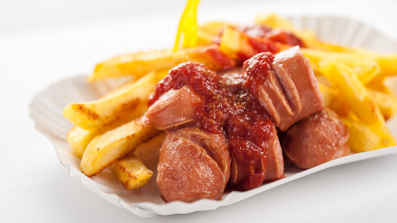 Curry 36 currywurst and fries