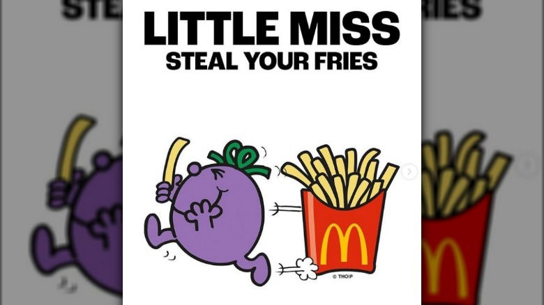 McDonald's Little Miss meme