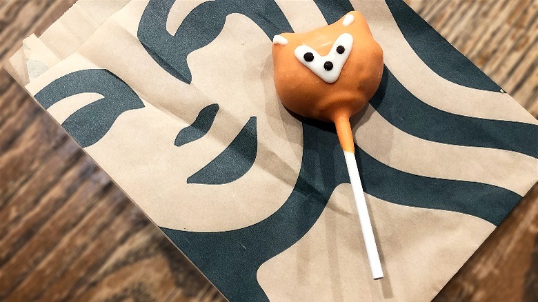 Starbucks Fox Cake Pop