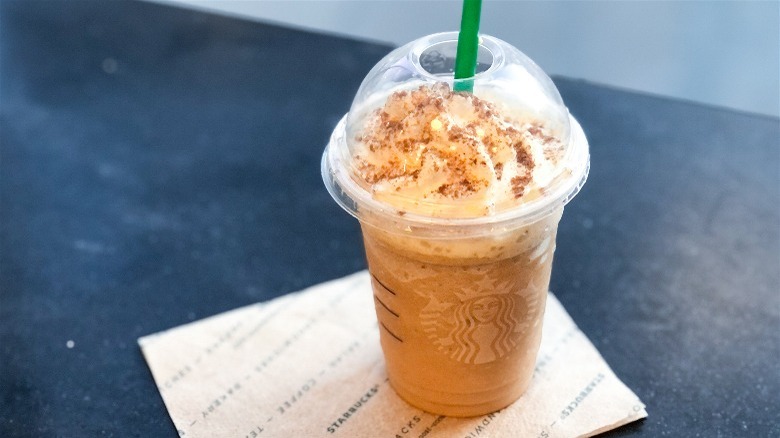 Starbucks Pumpkin Spice Blended Frappuccino