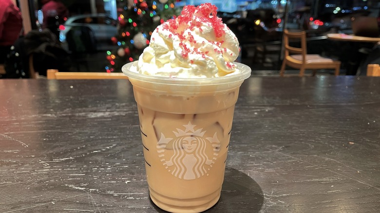 Starbucks Iced Toasted White Chocolate Mocha