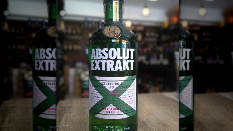 Bottle of Absolut Extrakt