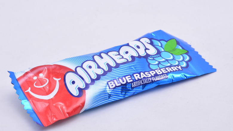 Packet of Blue Raspberry Airheads