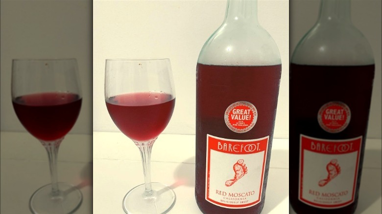 Barefoot Red Moscato