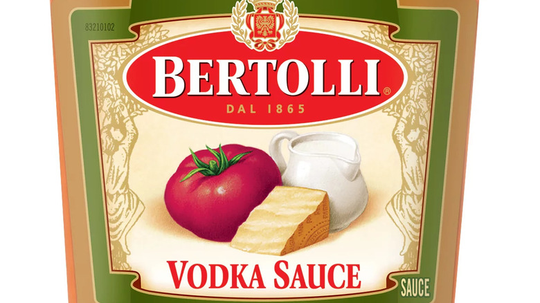 Bertolli Vodka sauce 