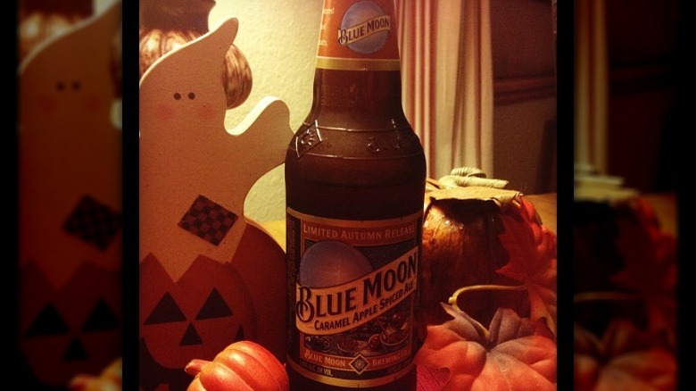 Blue Moon caramel apple spiced ale