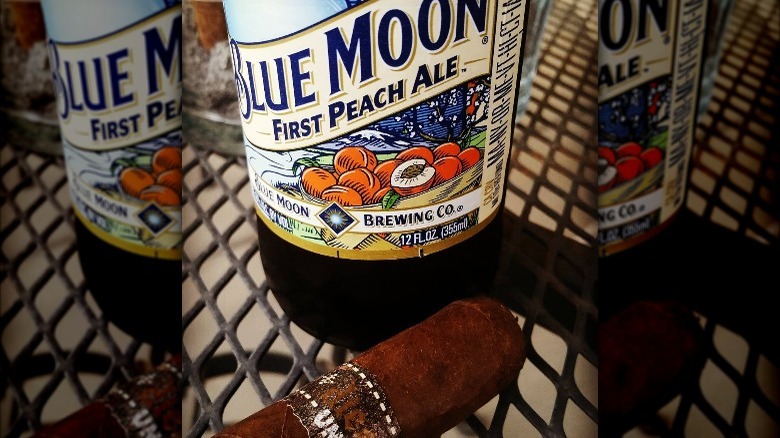 Blue Moon first peach ale