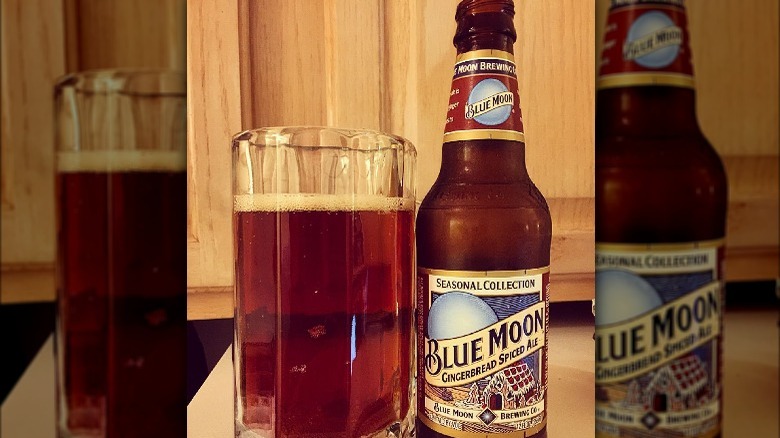 Blue Moon gingerbread spiced ale