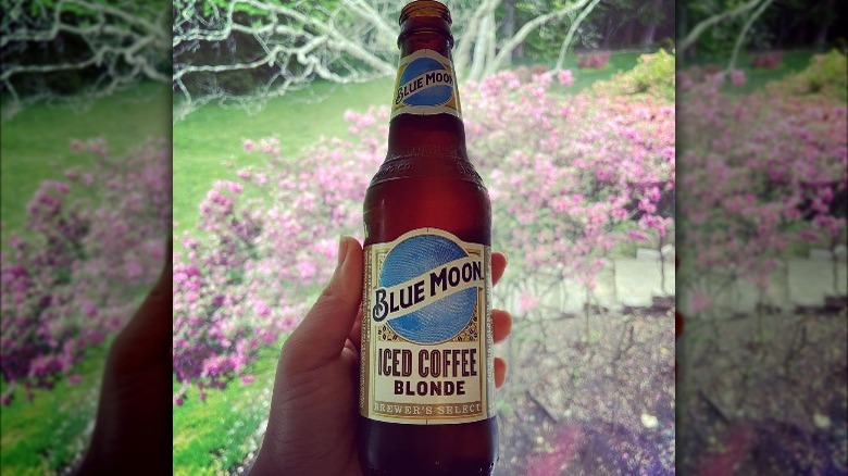 Blue Moon iced coffee blonde