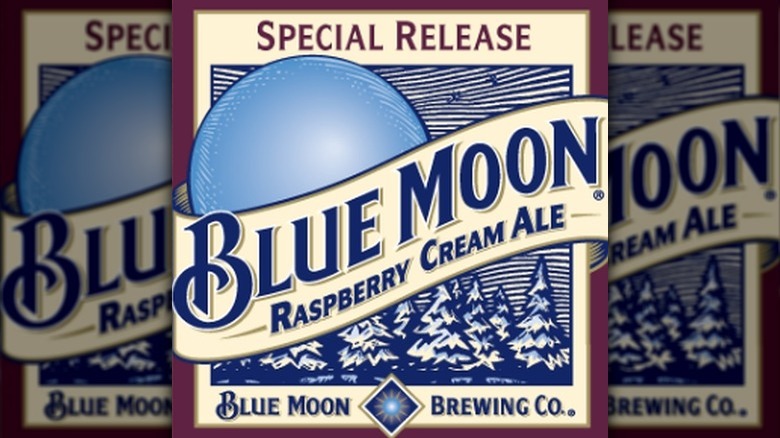 Blue Moon raspberry cream ale