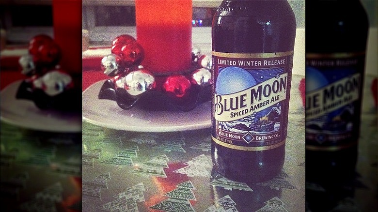 Blue Moon spiced amber ale