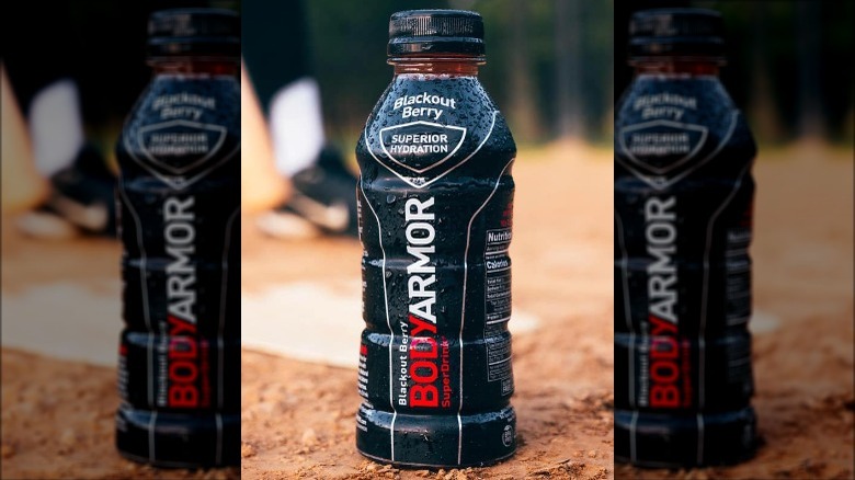 Blackout Berry BodyArmor bottle