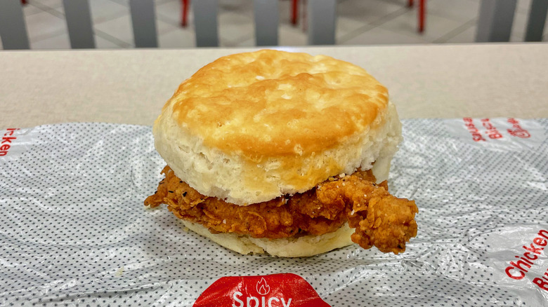 Spicy Chicken Biscuit