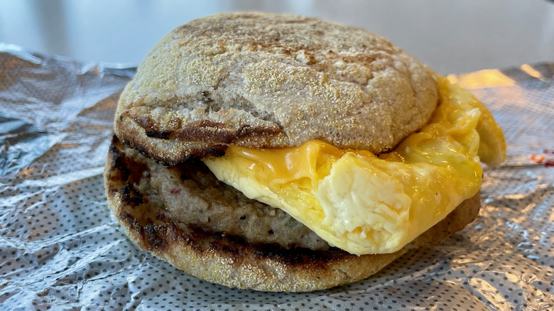 Sausage, Egg, & Cheese Muffin