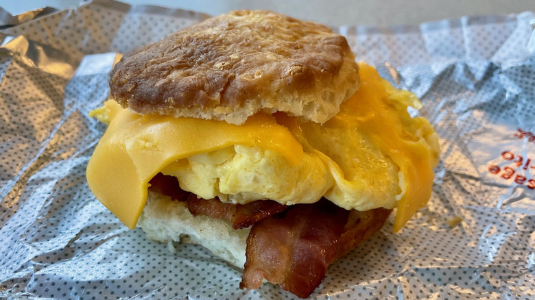 Bacon, Egg & Cheese Biscuit