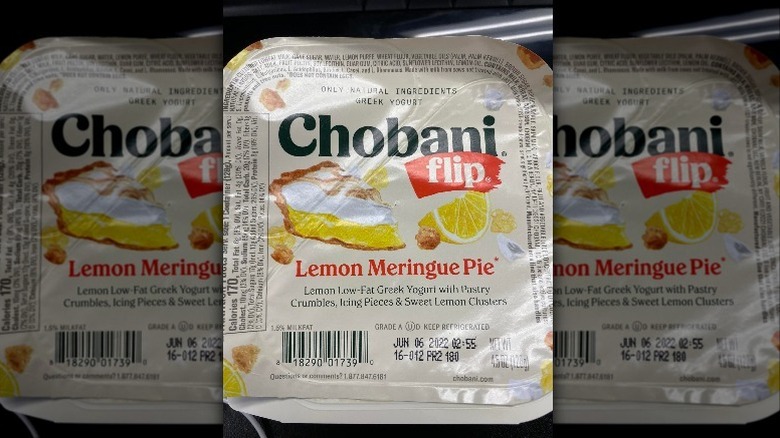 Lemon Meringue Pie Chobani Flip