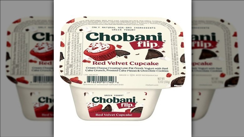 Red Velvet Cupcake Chobani Flip