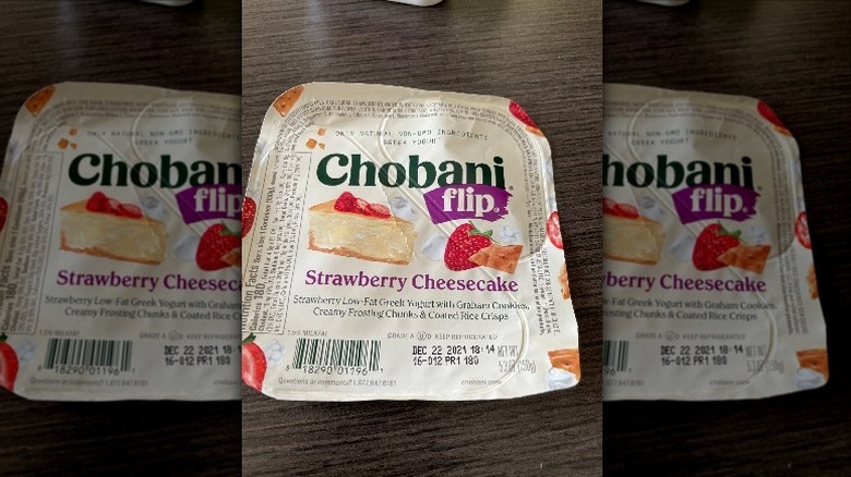 Strawberry Cheesecake Chobani Flip