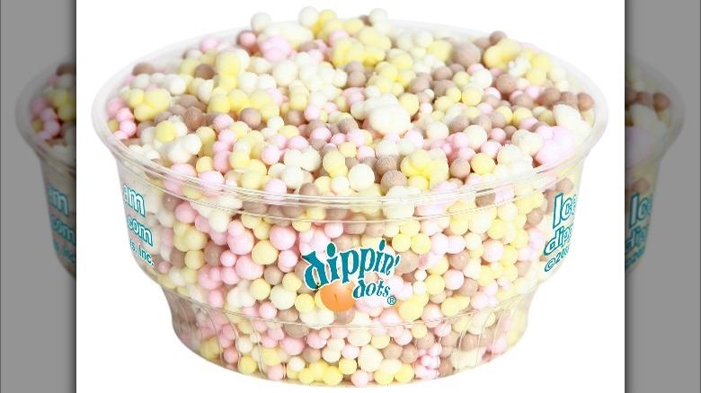 Banana split flavored Dippin' Dots