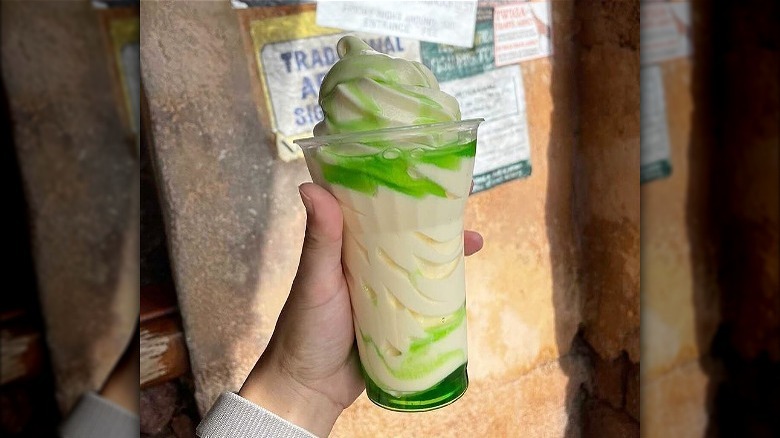 Scar's Lair Dole Whip at Tamu Tamu in the Animal Kingdom at Disney World