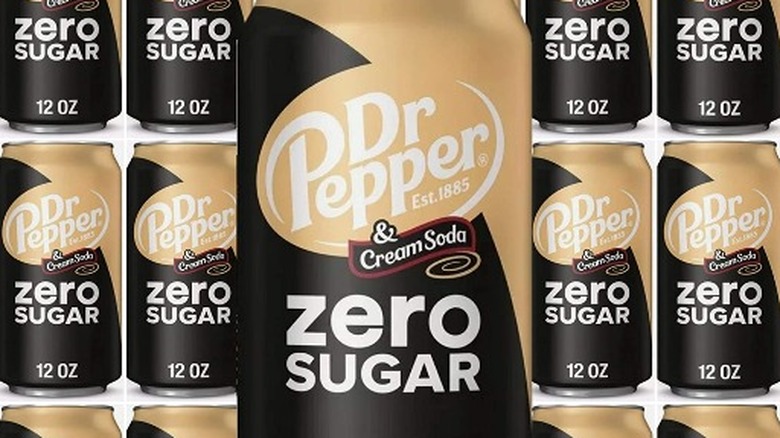 Dr Pepper Cream Soda Zero 