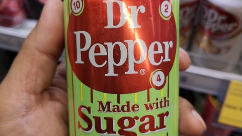 Dr Pepper with Real Sugar