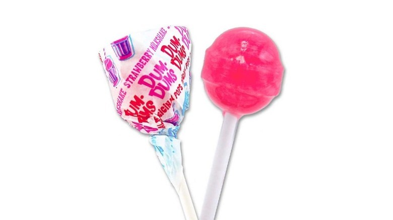 Strawberry Milkshake Dum Dums Lollipop