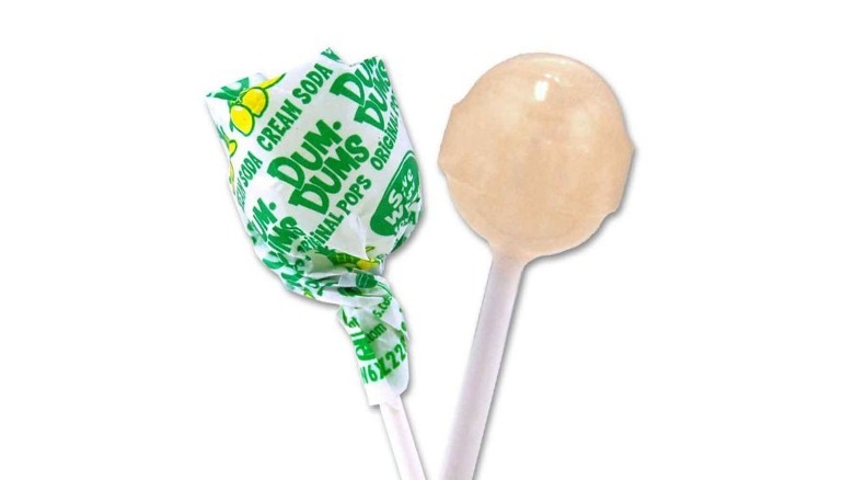 Cream Soda Dum Dums lollipop