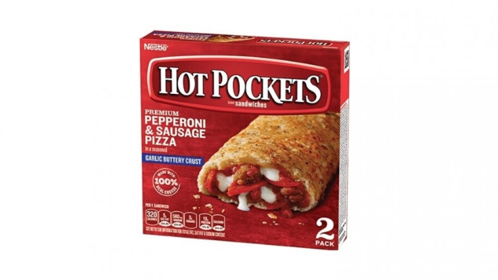 Pepperoni and Sausage Pizza Hot Pockets