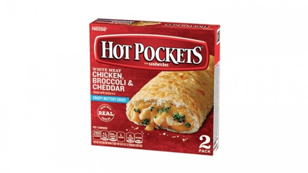 Chicken, Broccoli and Cheddar Crispy Buttery Crust Hot Pockets