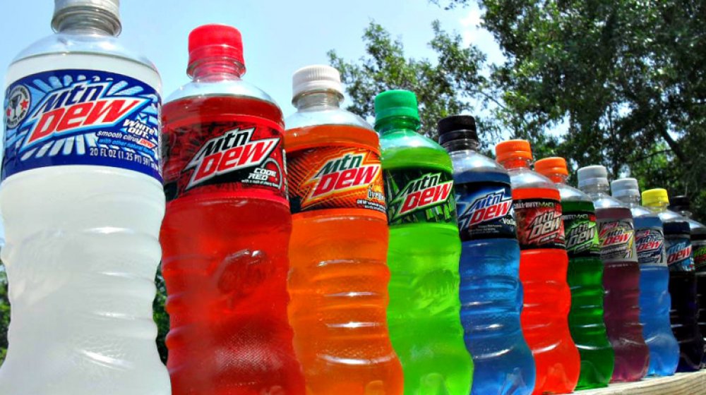 Every Flavor Of Mountain Dew Ranked Worst To Best