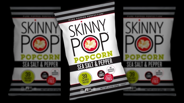 SkinnyPop's Sea Salt and Pepper Popcorn