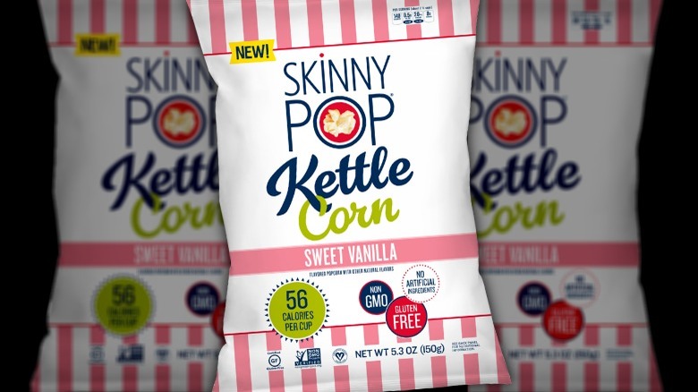 A Bag of SkinnyPop's Sweet Vanilla Kettle