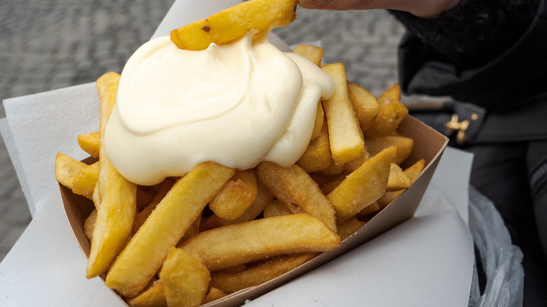 Belgian french fries 