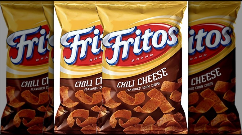 Two bags of Chili Cheese Fritos