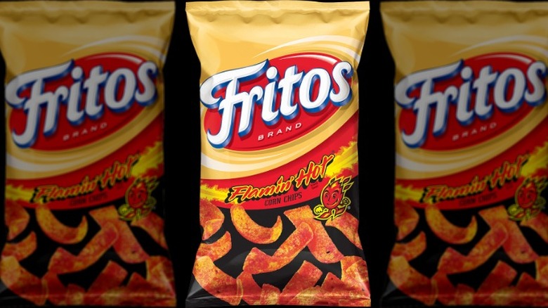 Fritos Flamin' Hot Corn Chips.