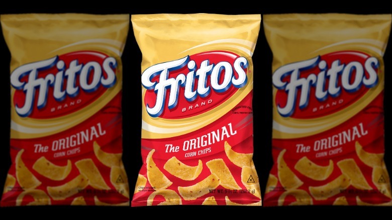 A bag of original Fritos