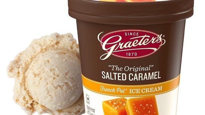 pint ice cream salted caramel graeter's