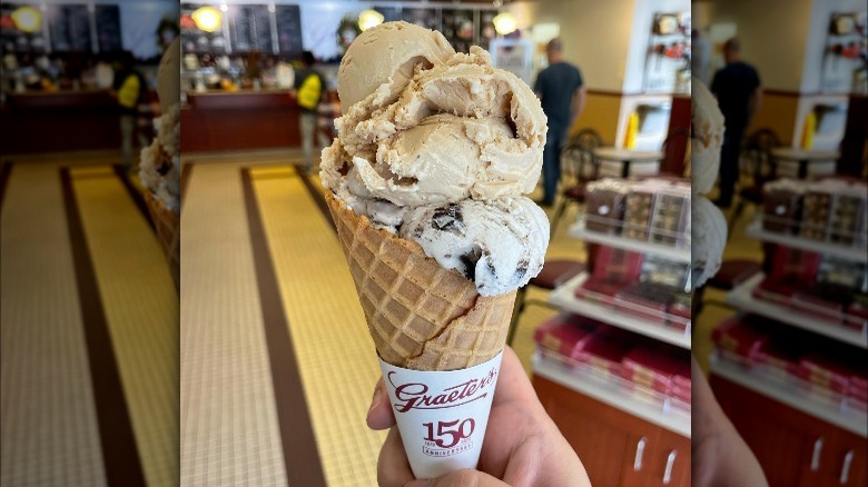 vienna coffee graeter's ice cream cone