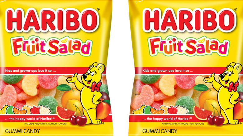 Haribo fruit salad gummies